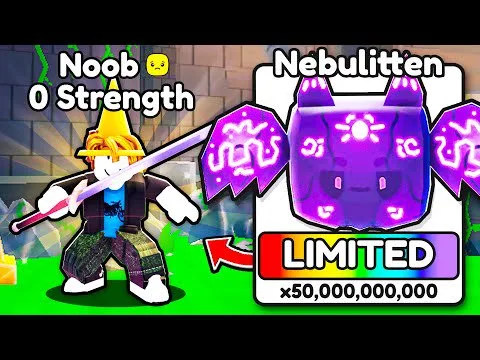I Went From Noob to PRO with OP PETS in Roblox Pull a Sword!
